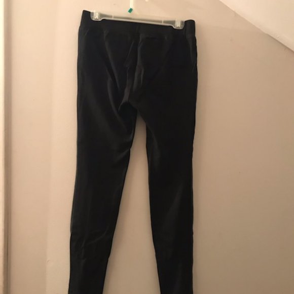 🍁5/30$!! Victoria's Secret Straight Leg Leather Detail Pants - Picture 9 of 11